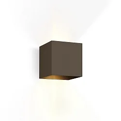 Luminaire mural BOX 1.0 haut bas G9 IP20, bronze gradable