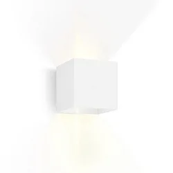 Luminaire mural BOX 1.0 haut bas G9 IP20, blanche gradable