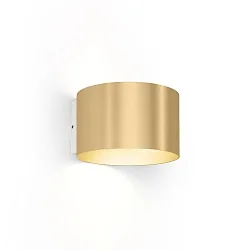 wall luminaire RAY WALL SURF 1.0 QT14 G9 IP20, champagner dimmable