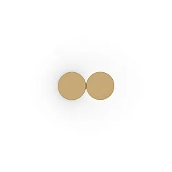 wall luminaire DOT WALL SURF 2.0 IP20, champagner dimmable