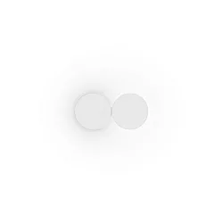 wall luminaire DOT WALL SURF 2.0 IP20, white matt dimmable