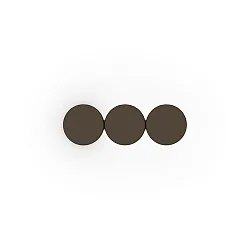 wall luminaire DOT WALL SURF 3.0 IP20, bronze dimmable