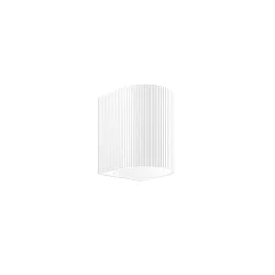 wall luminaire TRACE WALL SURF 1.0 IP20, white matt dimmable