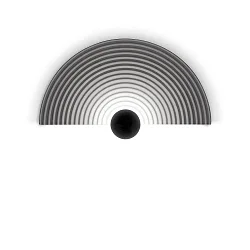 wall luminaire TAPIS WALL SURF 2.0 IP20, grey dimmable