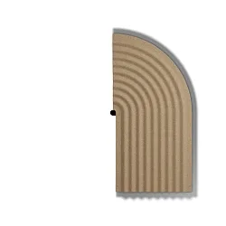 decorative element TAPIS SOFT WALL SURF 3.1, beige