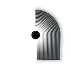 wall luminaire TAPIS WALL SURF 3.0 IP20, grey dimmable