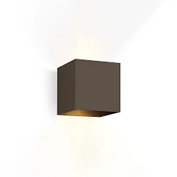 wall luminaire BOX WALL SURF 2.0 IP20, bronze dimmable