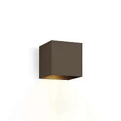 wall luminaire BOX WALL SURF 1.0 IP20, bronze dimmable