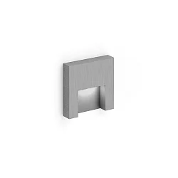 lumière à gradins RETO 0.8 Bas, angulaire, asymétrique IP20, aluminium brossé gradable