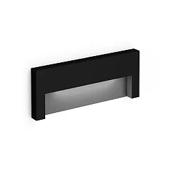 Luminaire d'encastrement mural  RETO WALL REC 2.0 IP20, noir mat 