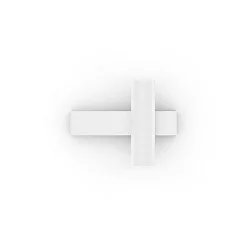 wall luminaire CENO WALL SURF 2.0 IP20, white matt dimmable