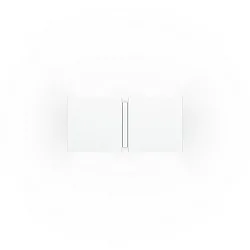 Luminaire mural CG SQUARE 2P SMALL G9 IP20, blanc mat