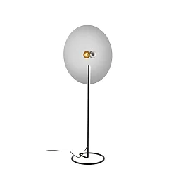 Lampadaire MIRRO FLOOR 3.0 E27, aluminium, noir mat gradable