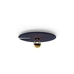 Applique et plafonnier MIRRO SOFT CEILING / WALL SURF 2.0 E27 IP20, bleu 