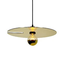 Luminaire à suspension MIRRO 2.0 médium E27 IP20, or gradable