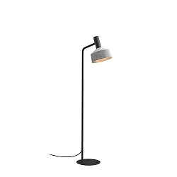 Lampadaire ROOMOR FLOOR 1.2 - PAR16 / SHADE 2.0 avec interrupteur, avec prise de courant, réglable GU10 IP20