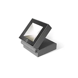 Projecteur d'extérieur X-BEAM 1.0 inclinable IP65, gris foncé gradable