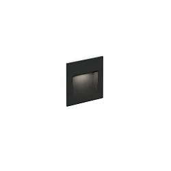 Luminaire d'encastrement mural  ORIS OUTDOOR WALL REC 0.8 Bas, courant constant, indirect IP65, noir mat 