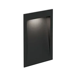 Eclairage d'extérieur encastré ORIS OUTDOOR WALL REC 2.0 Bas, courant constant, indirect IP65, noir mat 