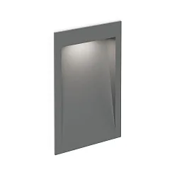 Eclairage d'extérieur encastré ORIS OUTDOOR WALL REC 2.0 Bas, courant constant, indirect IP65, gris 
