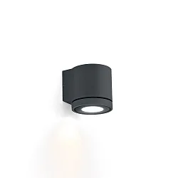 Luminaire mural d'extérieur TUBE WALL 1.0 PAR16 unilatéral GU10 IP65, anthrazit