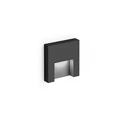 Eclairage d'extérieur encastré RETO OUTDOOR WALL REC 0.8 IP65, anthrazit 