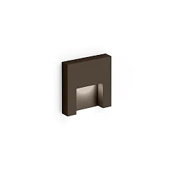 Eclairage d'extérieur encastré RETO OUTDOOR WALL REC 0.8 IP65, bronze 