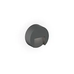 Luminaire mural d’extérieur RETO ROUND WALL SURFACE OUTDOOR 0.8 rond IP65, anthrazit gradable