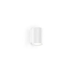 Luminaire mural d’extérieur TRAM WALL 1.0 1 voie, cylindrique, dimmable IP65, blanc mat gradable