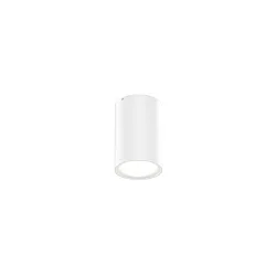 Outdoor LED Ceiling luminaire TRAM ROUND 1.0, IP65, round, 6W 3000K 36°, CRi >90, dimmable, white