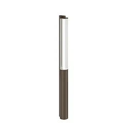 Borne d'éclairage RIBELLE FLOOR 2.0 IP65, bronze gradable