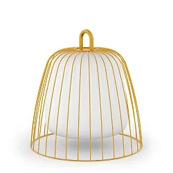 Abat-jour COSTA 2.0 - CAGE 2.1, jaune