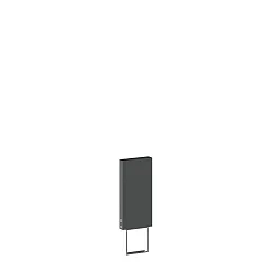 Pied de lampe FIFTY FIFTY / SMILE / SWAY / PALOS - 40CM mécanique, version pour montage encastré, anthrazit, gris