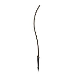 luminaire base SWAM CURVED POLE 800, bronze