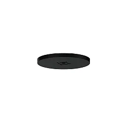 Rosace de plafond 1 voie, noir