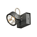 Luminaire de plafond KALU LED 1, noir  