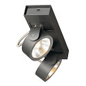 Luminaire de plafond KALU LED 2, noir  