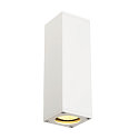Luminaire mural THEO UP/DOWN QPAR51 GU10, blanche