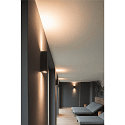SLV Luminaire mural THEO UP/DOWN QPAR51 GU10, anthrazit