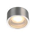 Outdoor Ceiling luminaire ROX CEILING OUT, TCR-TSE, IP44, alu brushed, max. 11W