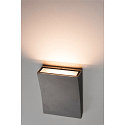 SLV DELWA WIDE LED Outdoor Wall luminaire, 3000K, 100�, IP44, anthracite