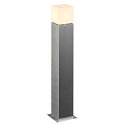Lampadaire d'ext�rieur SQUARE POLE 90 grand E27 IP44, acier inoxydable gradable