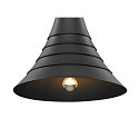 SLV Luminaire � suspension BATO 45 PD grand, rond E27 IP20, noir  gradable