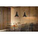 SLV Luminaire � suspension BATO 35 PD petit, rond E27 IP20, noir  gradable