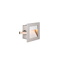 SLV Lumi�re encastr�e FRAME CURVE HV, argent
