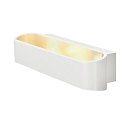 Luminaire mural ASSO 300 DTW haut bas, ovale, Dim-To-Warm IP20, blanche gradable