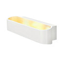 SLV Luminaire mural ASSO 300 DTW haut bas, ovale, Dim-To-Warm IP20, blanche gradable