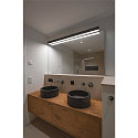 SLV Luminaire mural Q-LINE LED, noir  