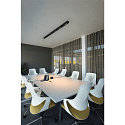 SLV Luminaire de plafond Q-LINE CL 200 pour VDU, noir gradable