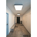 SLV MEDO 60 SQUARE LED, Ceiling luminaire, silver grey